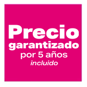 Ícono de Incluye precio garantizado por 5 años