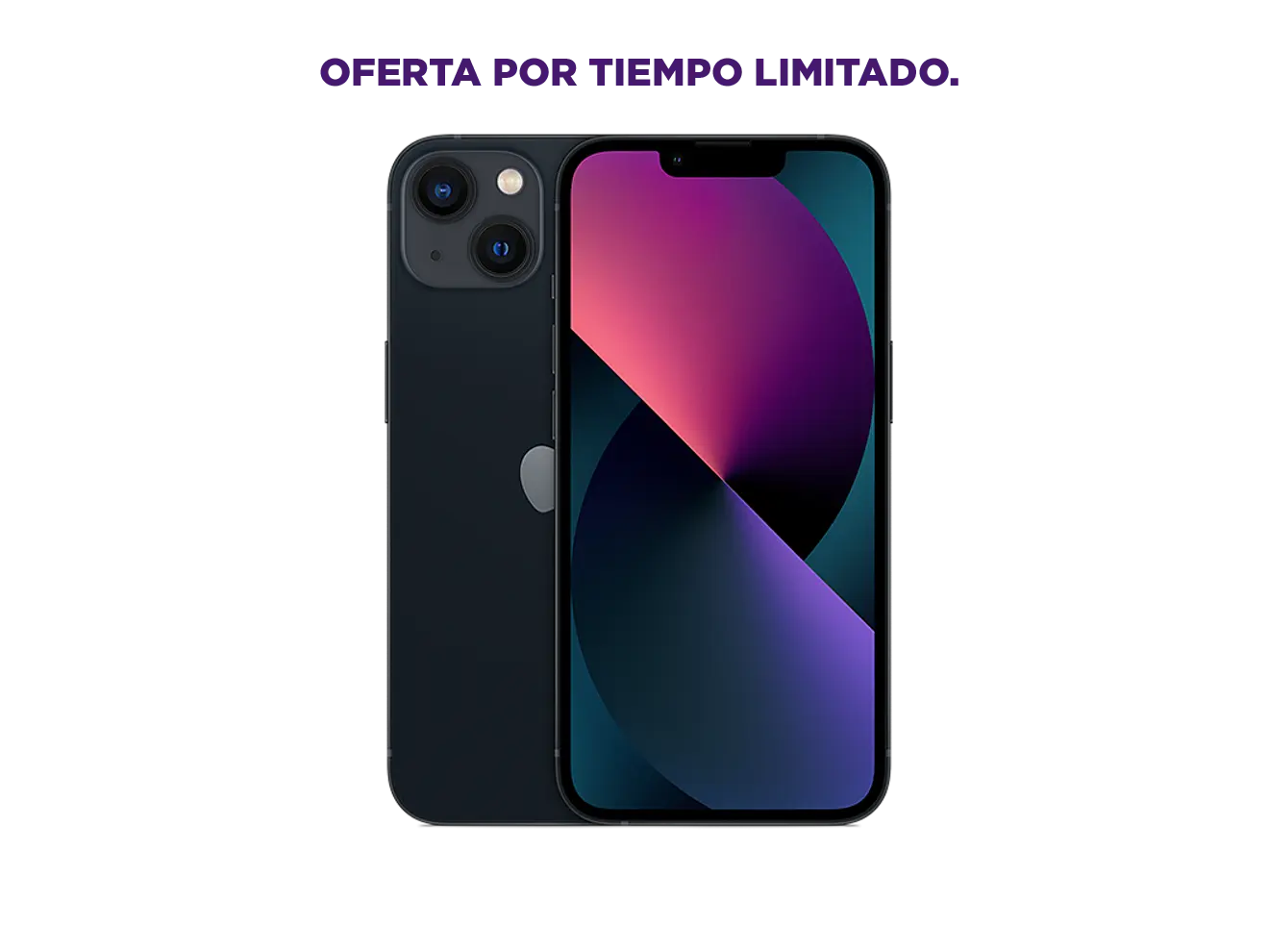 Oferta por tiempo limitado: iPhone 13 con 5G