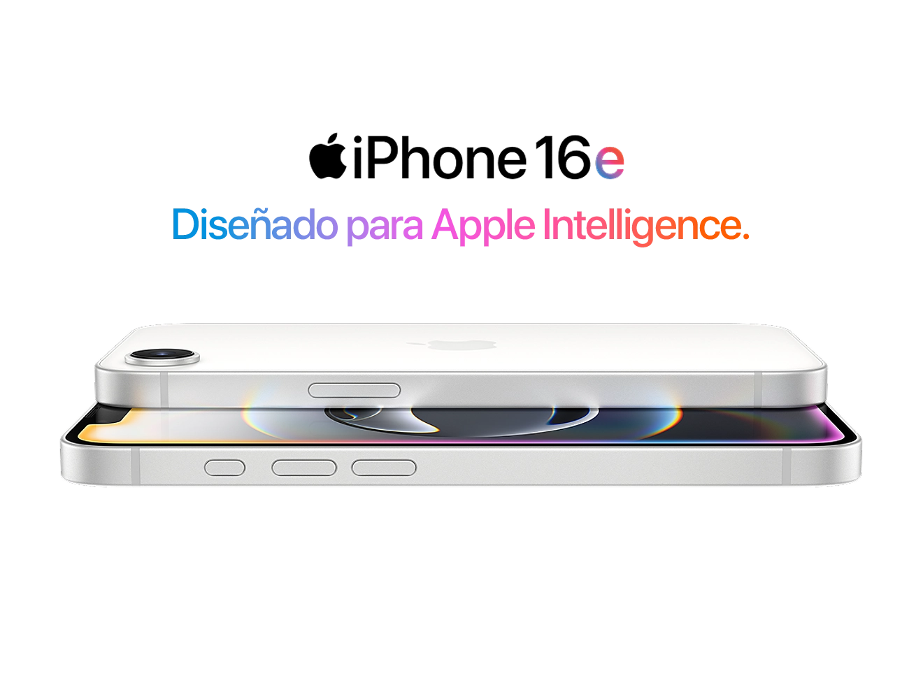 iPhone 16e, Diseñado para Apple Intelligence.