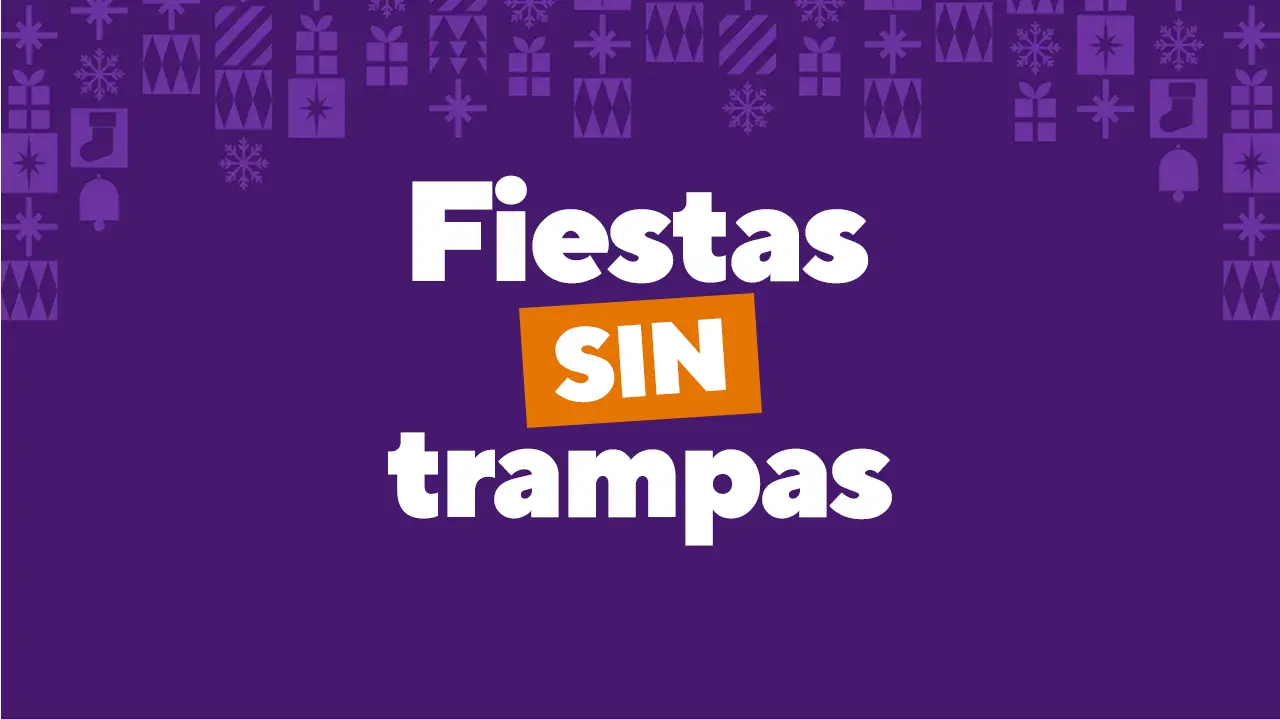 Fiestas sin trampas.