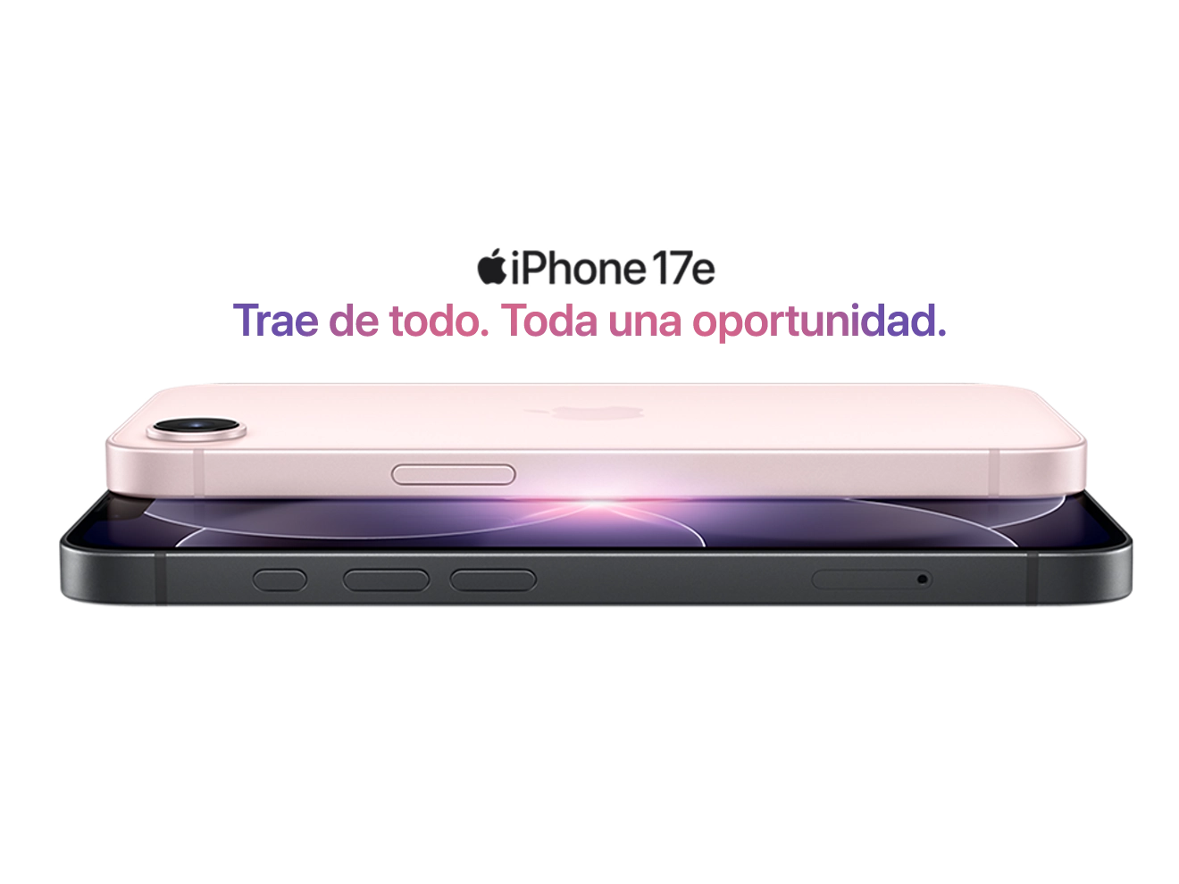 iPhone 17e. Repleto de funciones y valor.