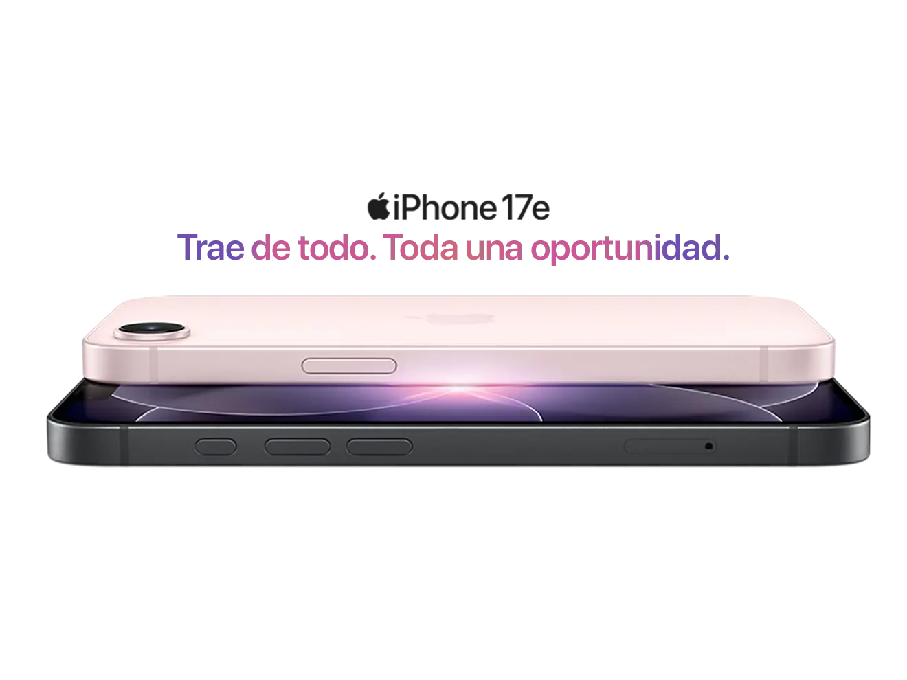 iPhone 17e. Repleto de funciones y valor.