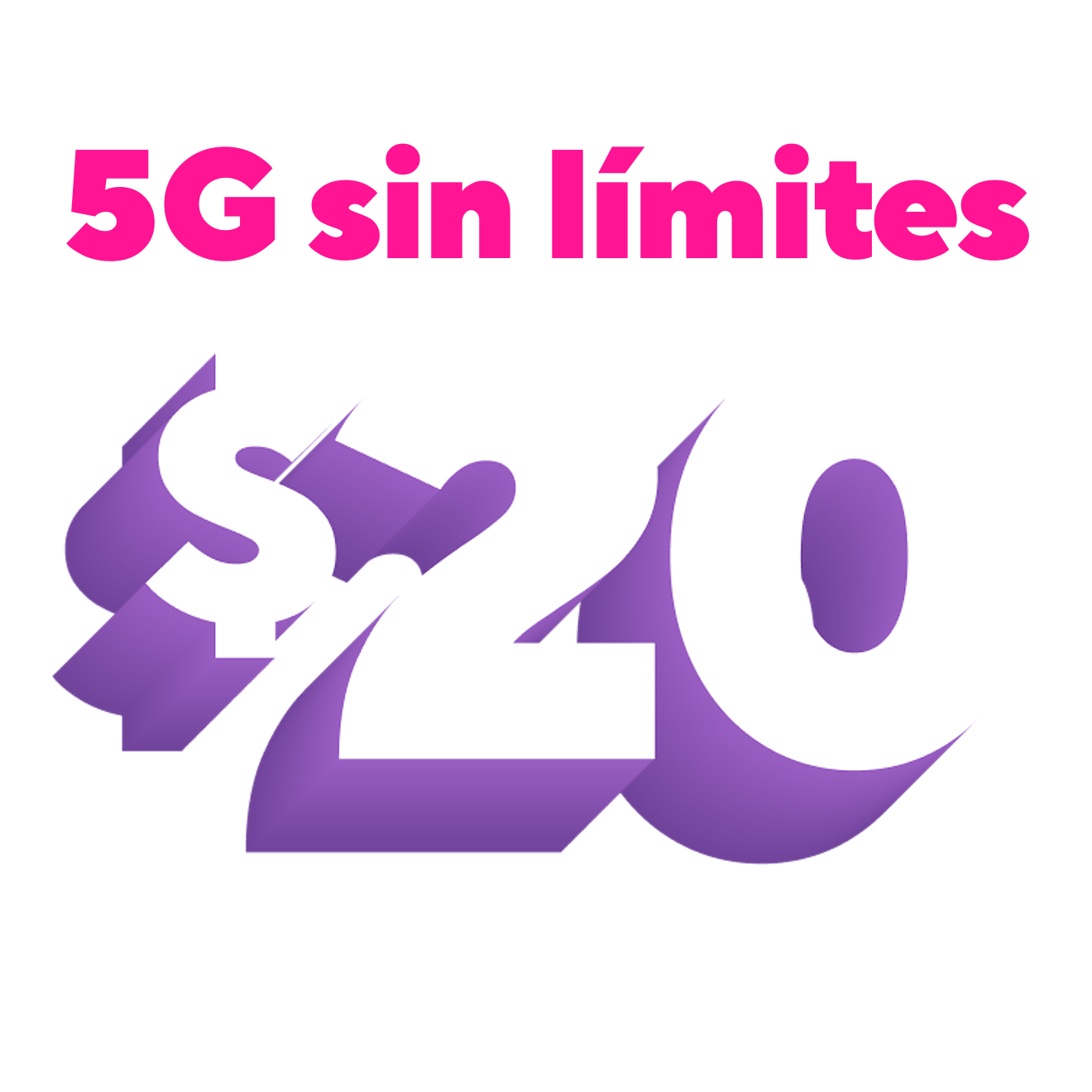 Una línea 5G sin límites por 20 dólares al mes. Conserva el teléfono que te encanta. Únete a Metro y paga seis meses por adelantado.