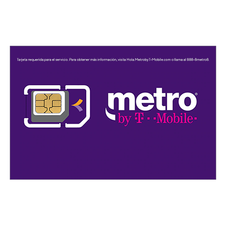 Kit de tarjeta SIM de Metro by T-Mobile